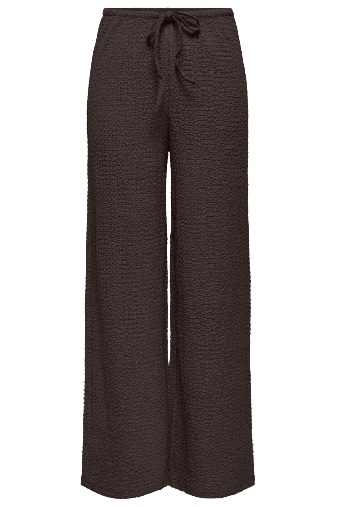Only bruine dames broek | Vooraanzicht
