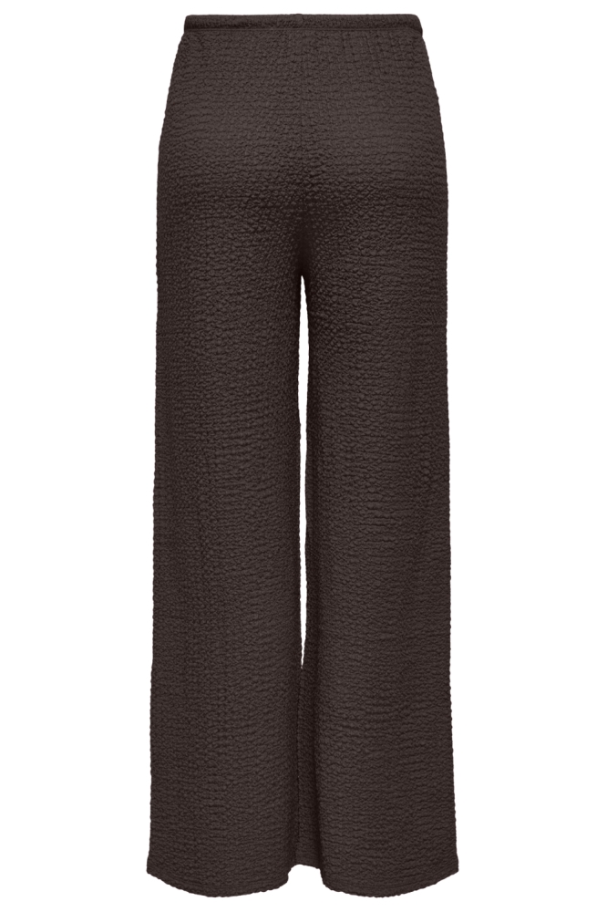 Only bruine dames broek | Achteraanzicht