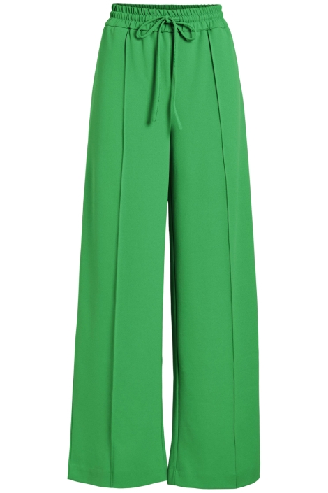 Vila groene dames broek | Vooraanzicht