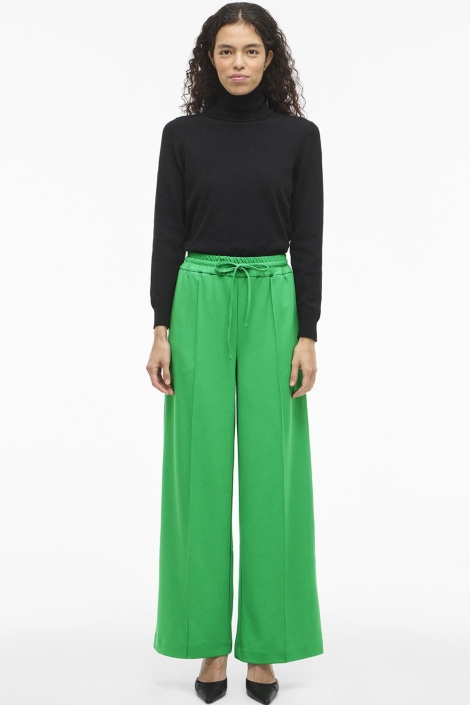Vila groene dames broek | Model