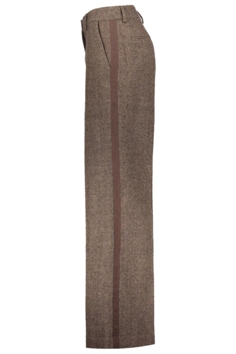 Geisha camel dames broek | Zijaanzicht