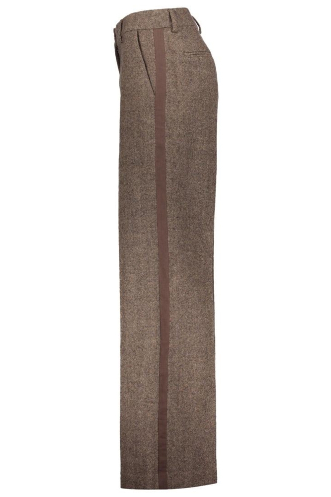 Geisha camel dames broek | Zijaanzicht