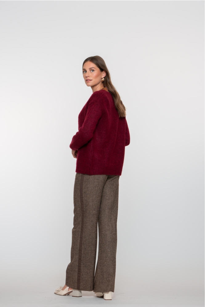 Geisha camel dames broek | Model