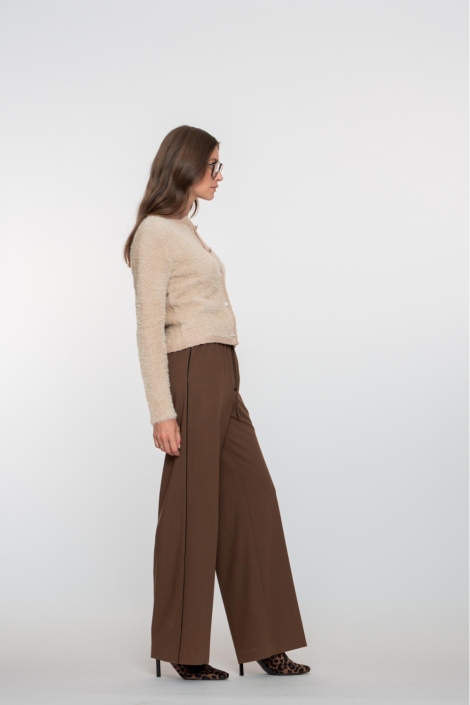Geisha camel dames broek | Model