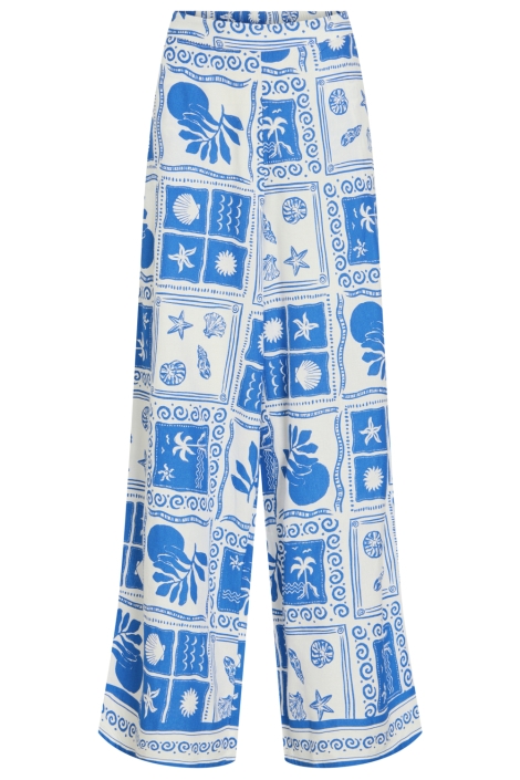Vila blauwe dames broek |