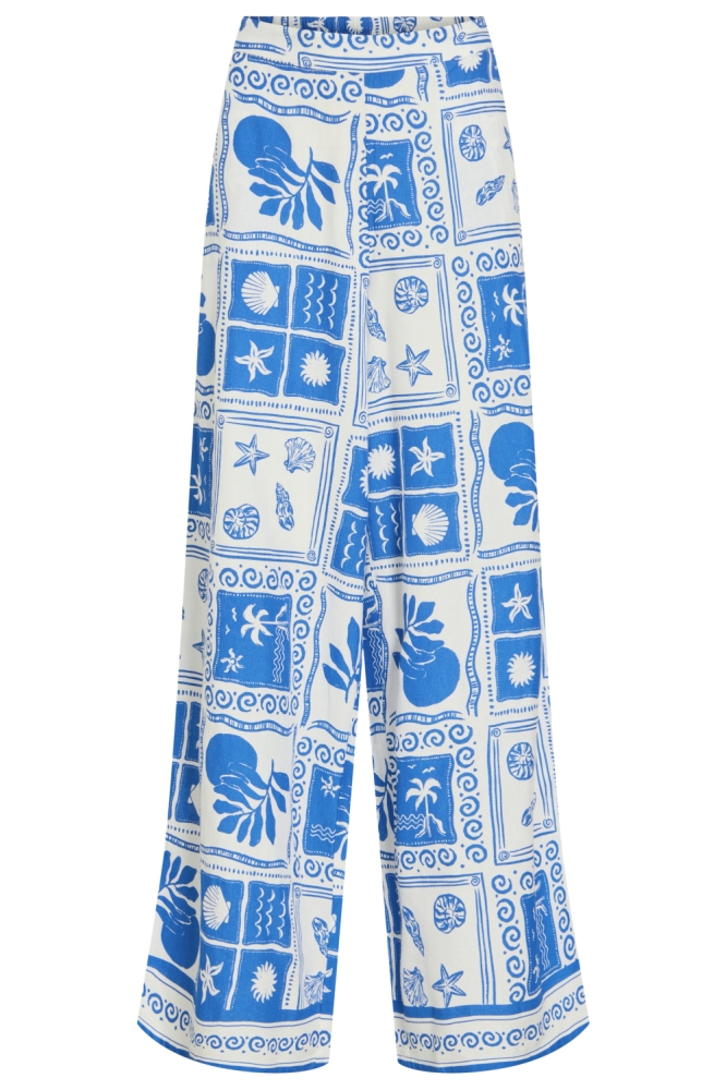Vila blauwe dames broek |