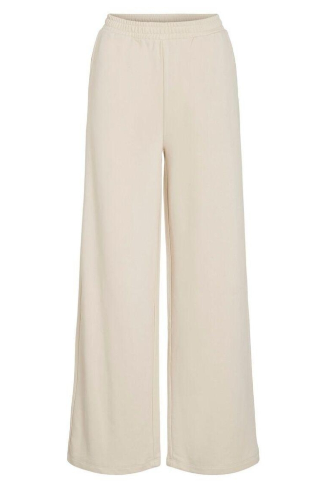 Vila ecru dames broek | Vooraanzicht