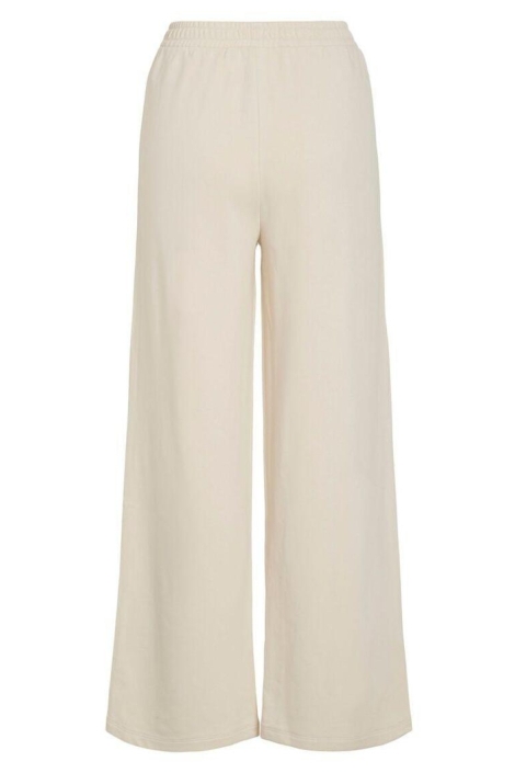 Vila ecru dames broek | Achteraanzicht