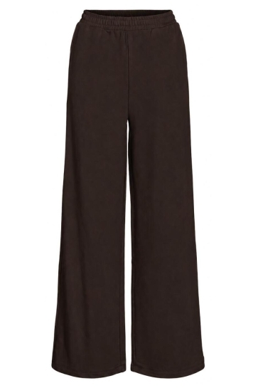 Vila Broek VIHARISA RW WIDE PANTS/PB 14115675 Slate Black