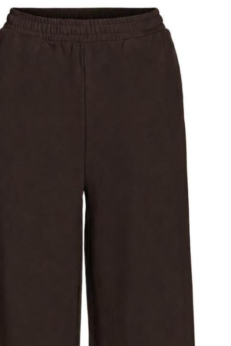 Vila bruine dames broek | Close up