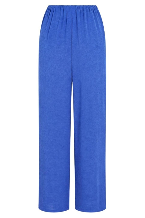 Vila blauwe dames broek | Achteraanzicht
