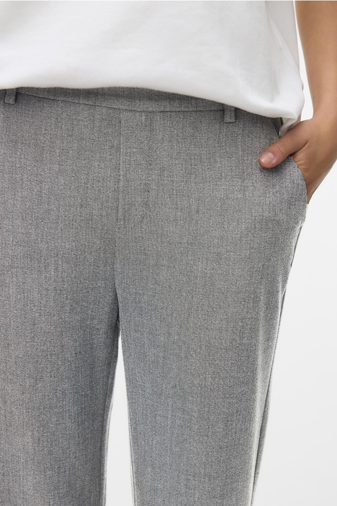 Vero Moda grijze dames broek | Close up