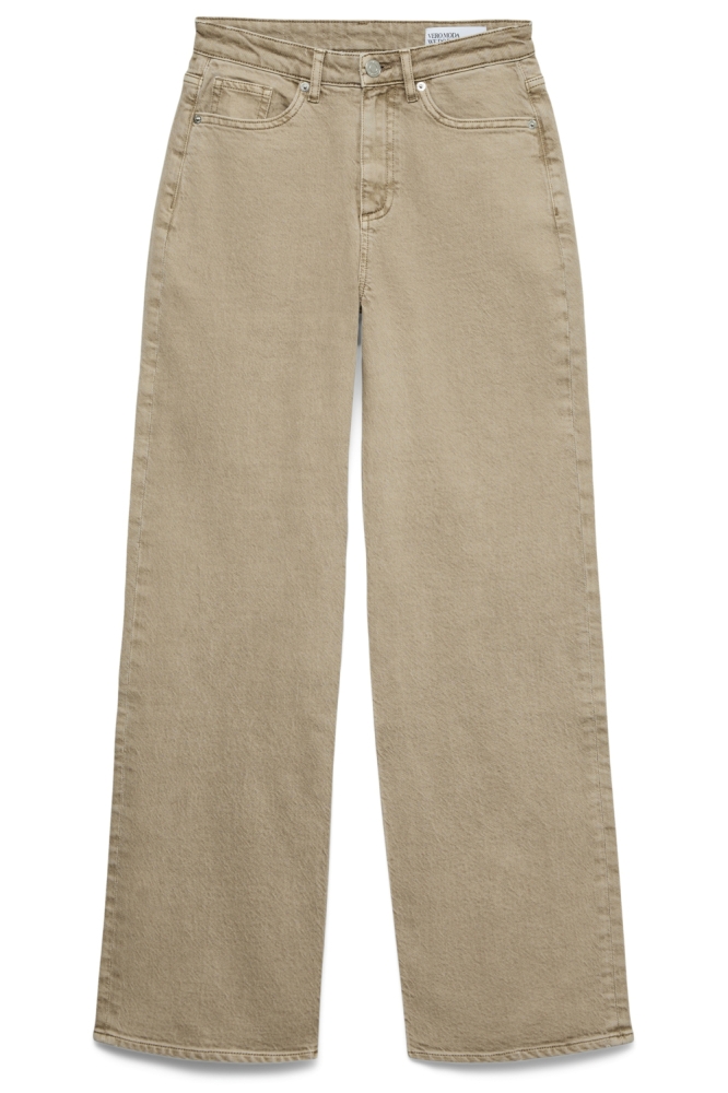 Vero Moda camel dames jeans | Vooraanzicht