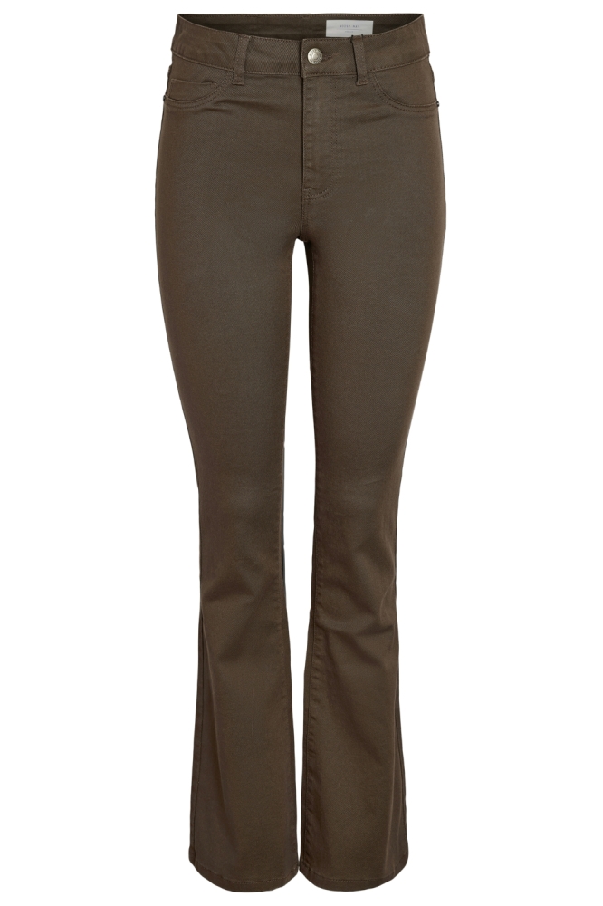 Noisy may bruine dames jeans | Vooraanzicht