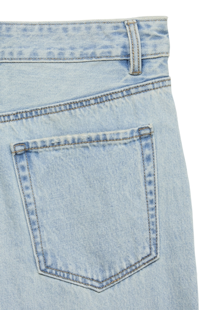 Vero Moda blauwe dames jeans | Close up