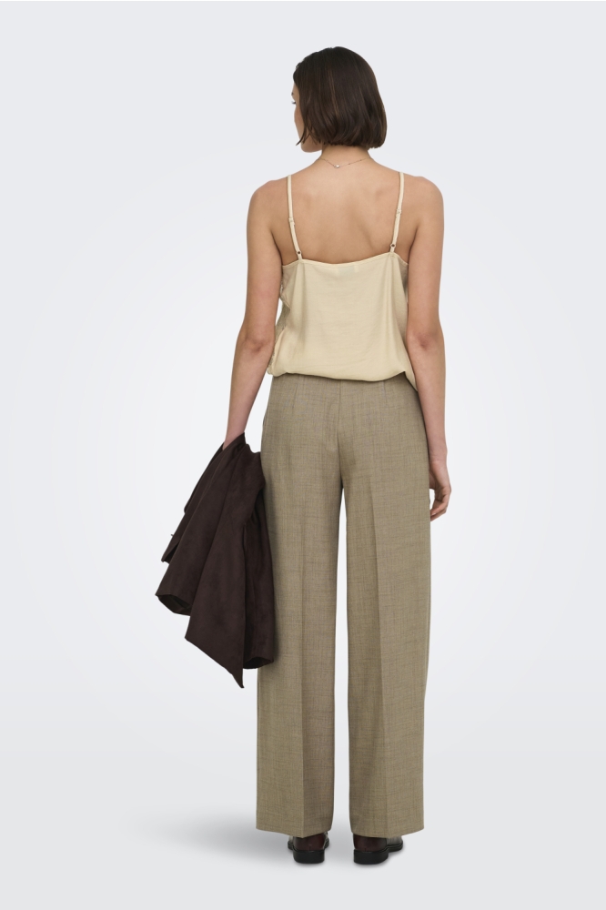 Jacqueline de Yong taupe dames broek | Model
