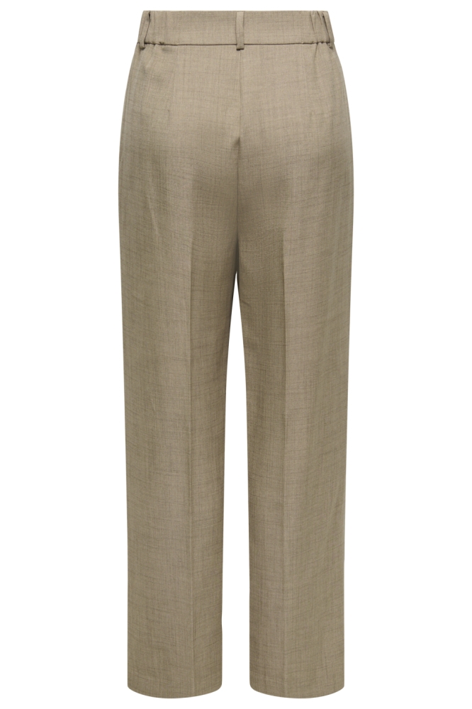 Jacqueline de Yong taupe dames broek | Achteraanzicht