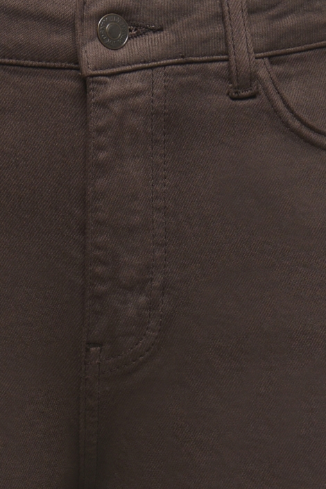 Jacqueline de Yong bruine dames jeans | Close up