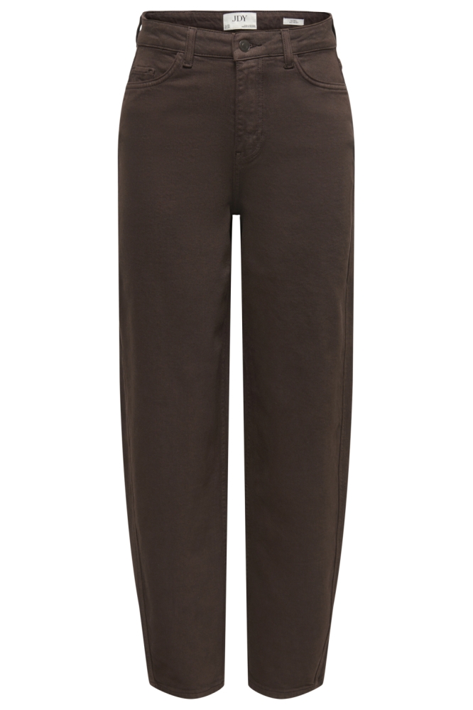 Jacqueline de Yong bruine dames jeans | Vooraanzicht