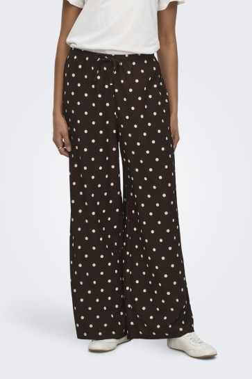 Jacqueline de Yong jdydebbie new loose pant jrs dia Bruin