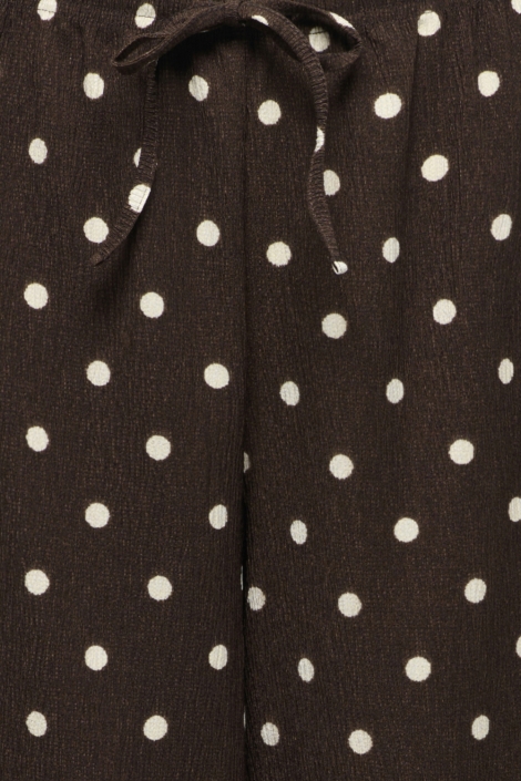 Jacqueline de Yong bruine dames broek | Kleurstaal