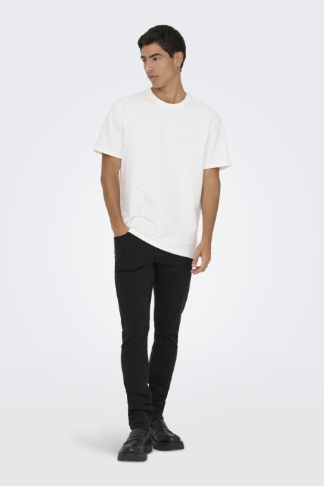 Only & Sons zwarte heren jeans | Model