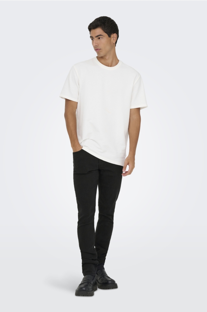 Only & Sons zwarte heren jeans | Model