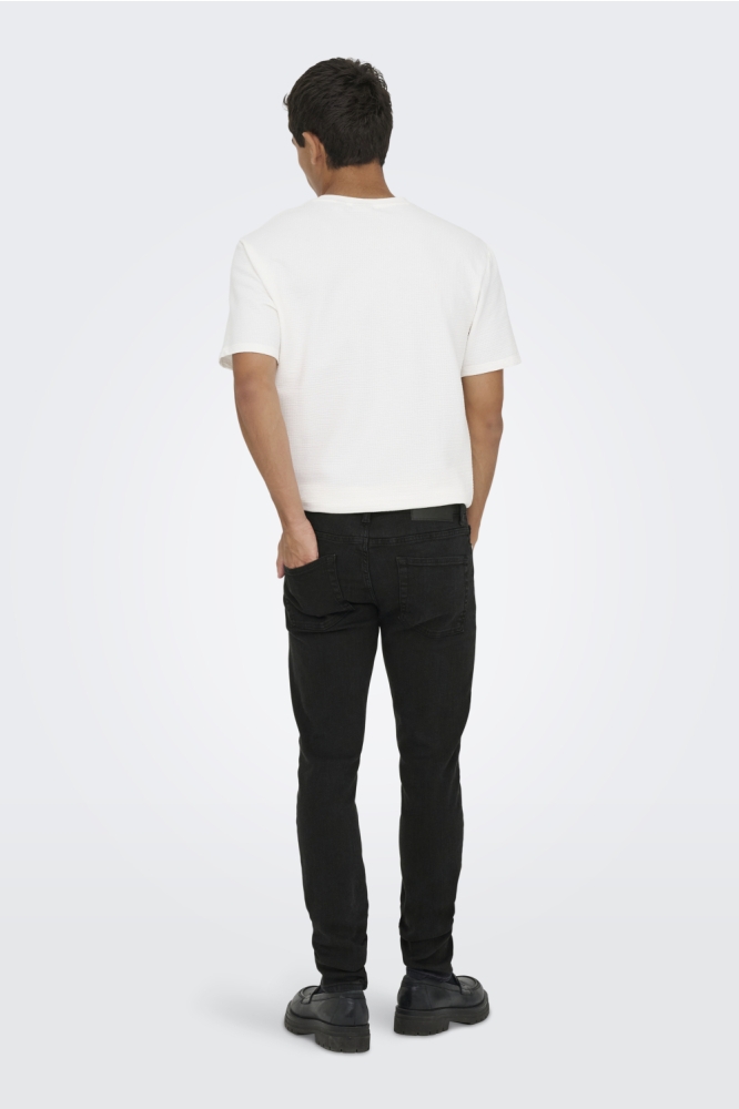 Only & Sons zwarte heren jeans | Model