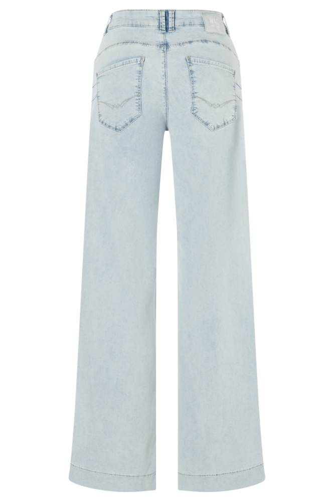 Mac blauwe dames jeans | Achteraanzicht