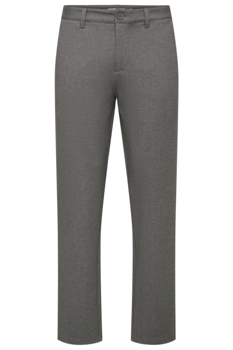 Only & Sons bruine heren broek | Vooraanzicht
