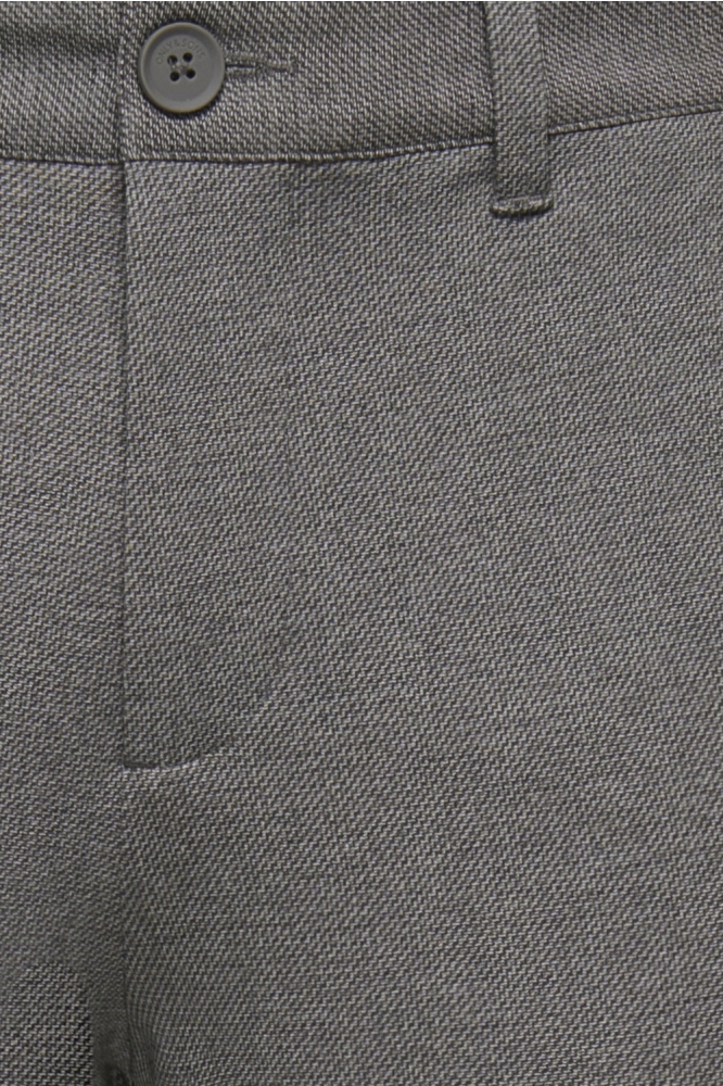 Only & Sons bruine heren broek | Close up