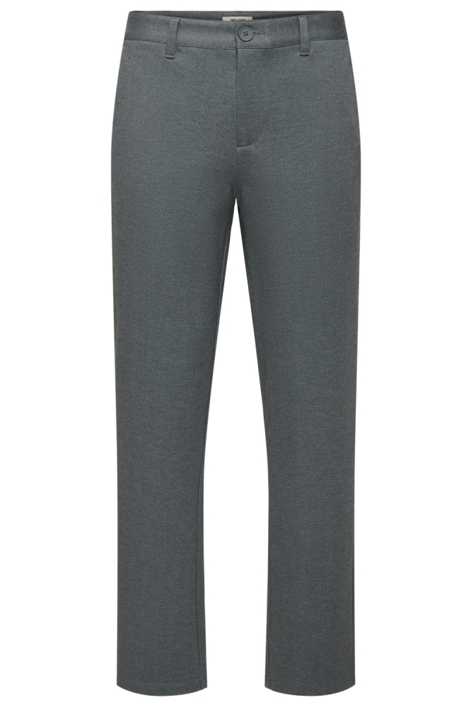 Only & Sons groene heren broek | Vooraanzicht