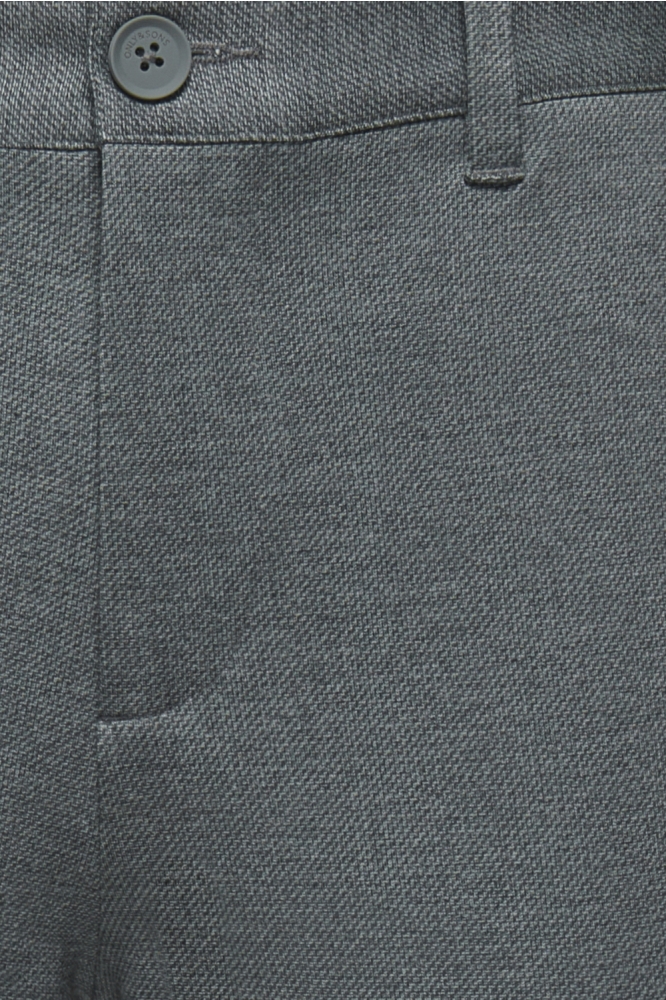 Only & Sons groene heren broek | Close up