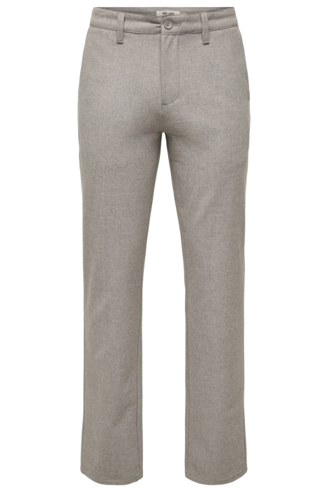 Only & Sons camel heren broek | Vooraanzicht