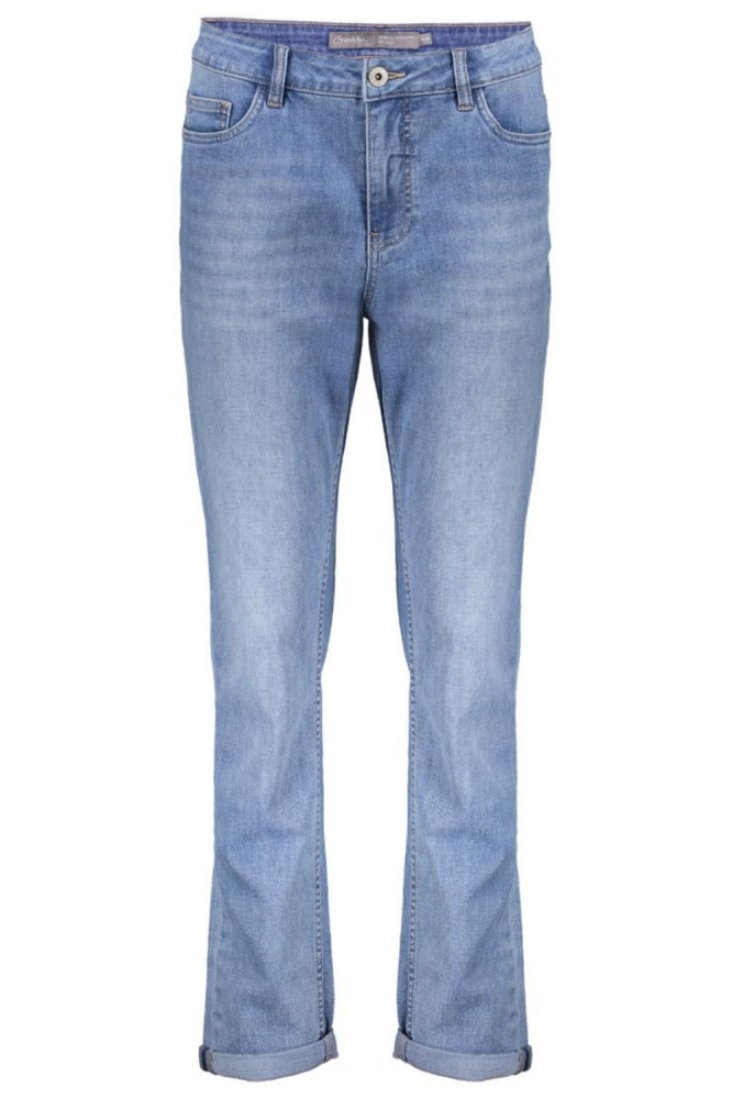 Geisha blauwe dames jeans | Vooraanzicht
