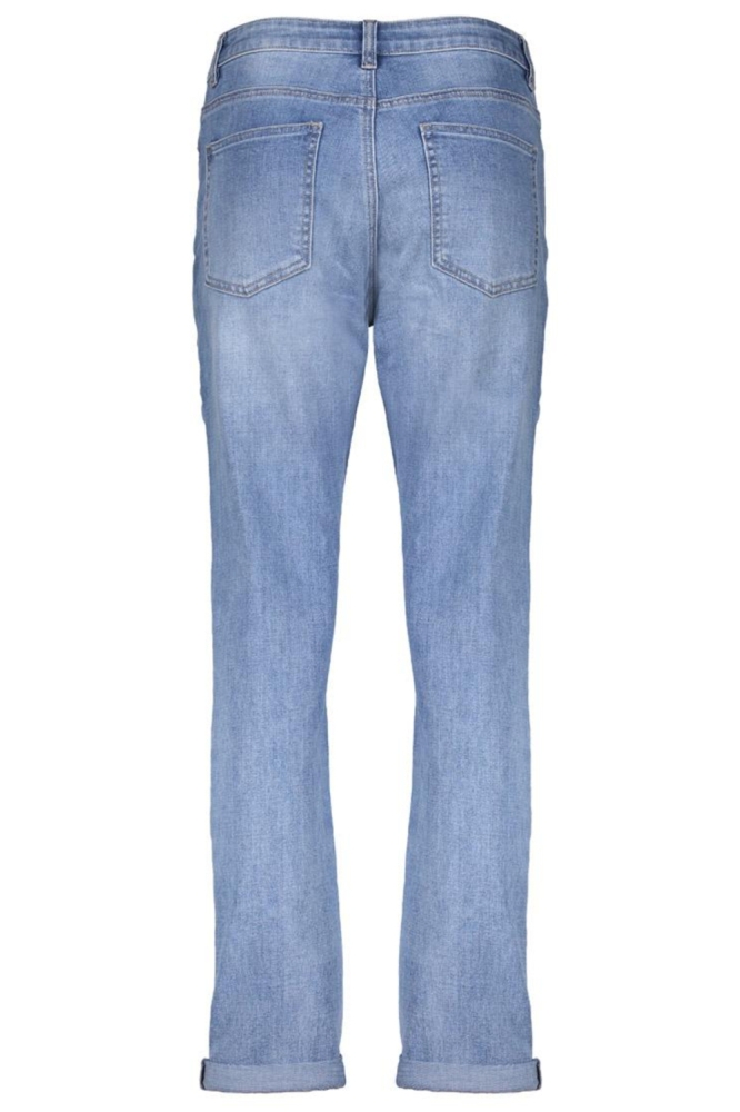 Geisha blauwe dames jeans | Achteraanzicht