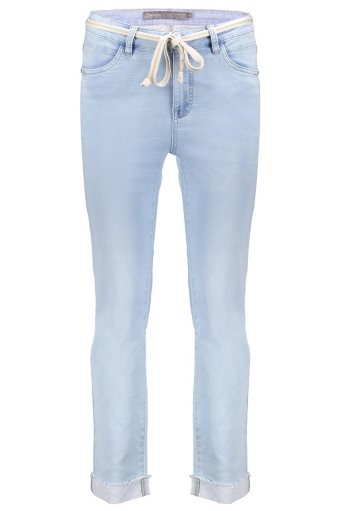 Geisha blauwe dames jeans | Vooraanzicht