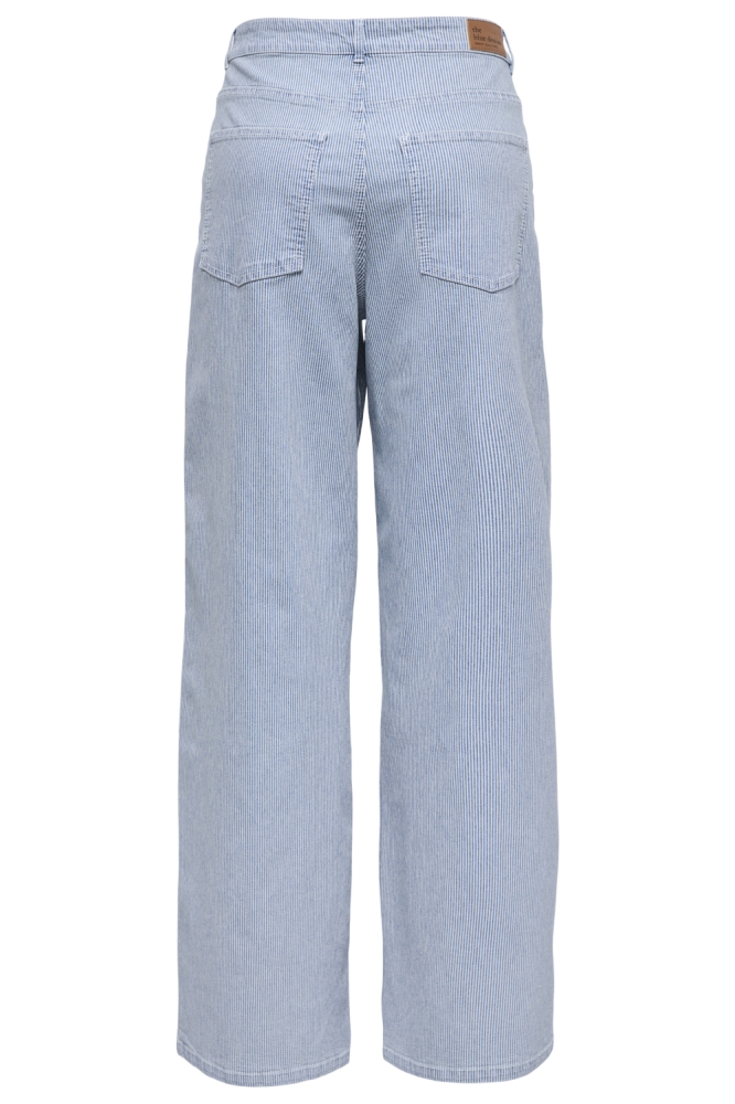 Only blauwe dames broek | Achteraanzicht