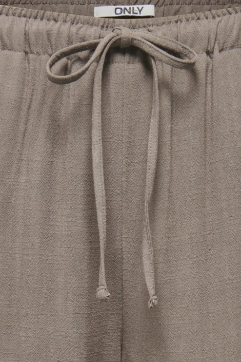 Only taupe dames broek | Close up