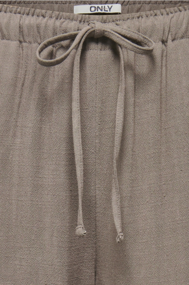 Only taupe dames broek | Close up
