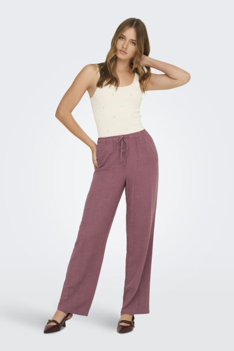 Only roze dames broek | 