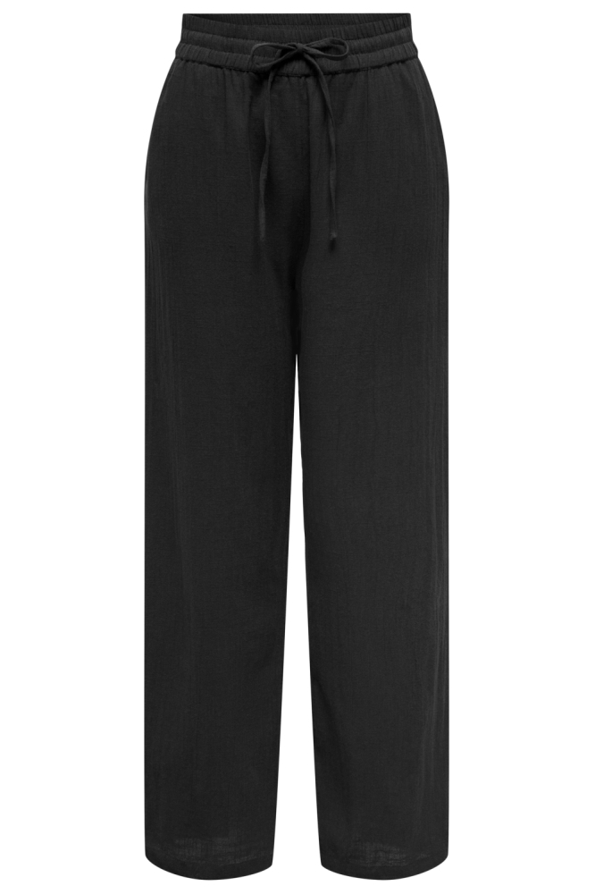 Only zwarte dames broek | Vooraanzicht