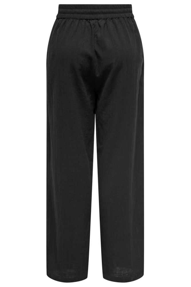 Only zwarte dames broek | Achteraanzicht