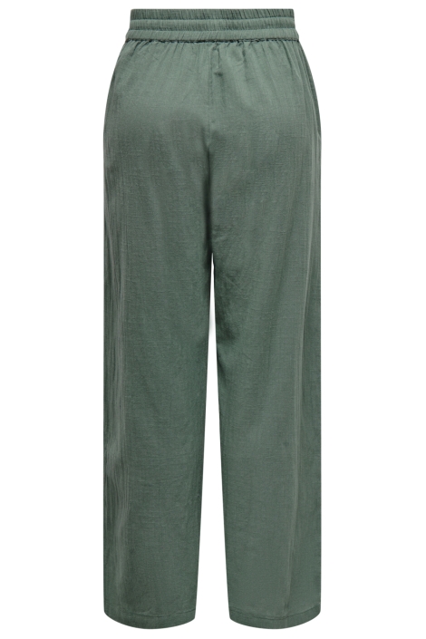 Only groene dames broek | Achteraanzicht
