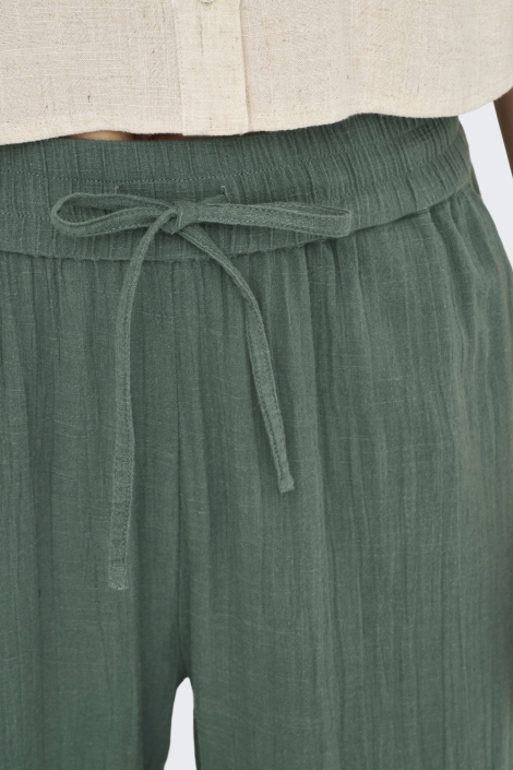 Only groene dames broek | Kleurstaal