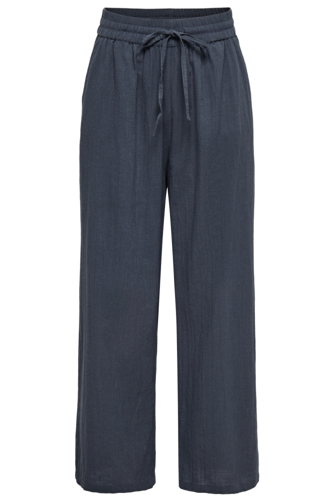 Only blauwe dames broek | Vooraanzicht