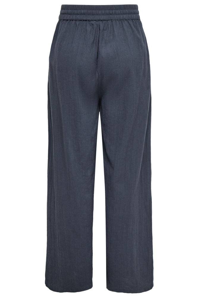 Only blauwe dames broek | Achteraanzicht