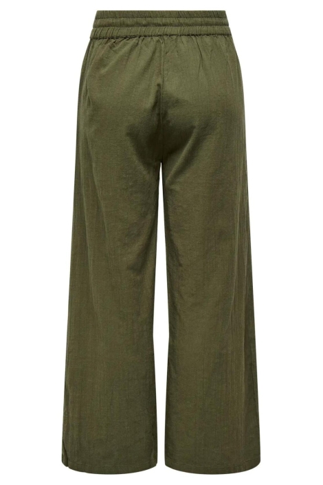 Only groene dames broek | Achteraanzicht