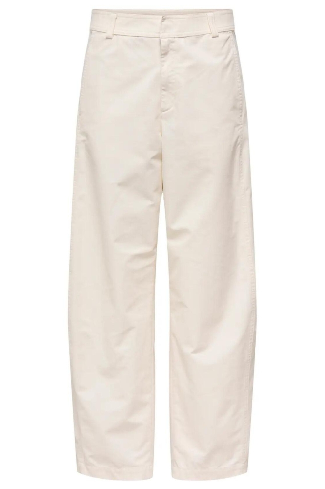 Only beige dames broek | Vooraanzicht