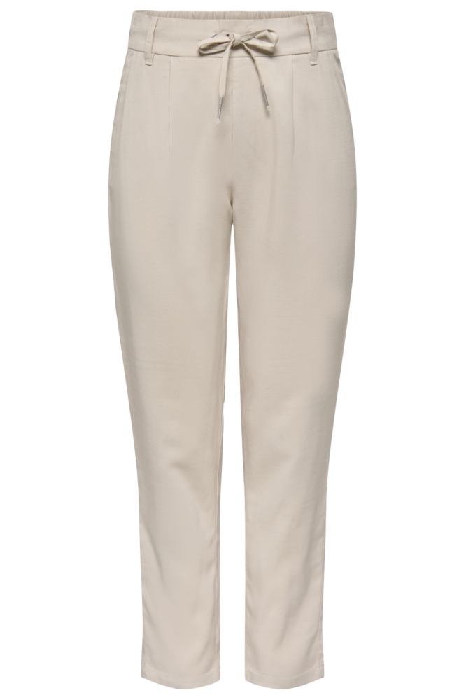 Only beige dames broek | Vooraanzicht